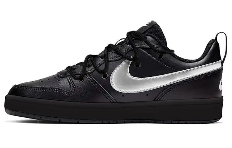 

Кроссовки Nike Court Borough Series Skateboarding Shoes Women's Low-top Silver, серебряный, Серый, Кроссовки Nike Court Borough Series Skateboarding Shoes Women's Low-top Silver, серебряный
