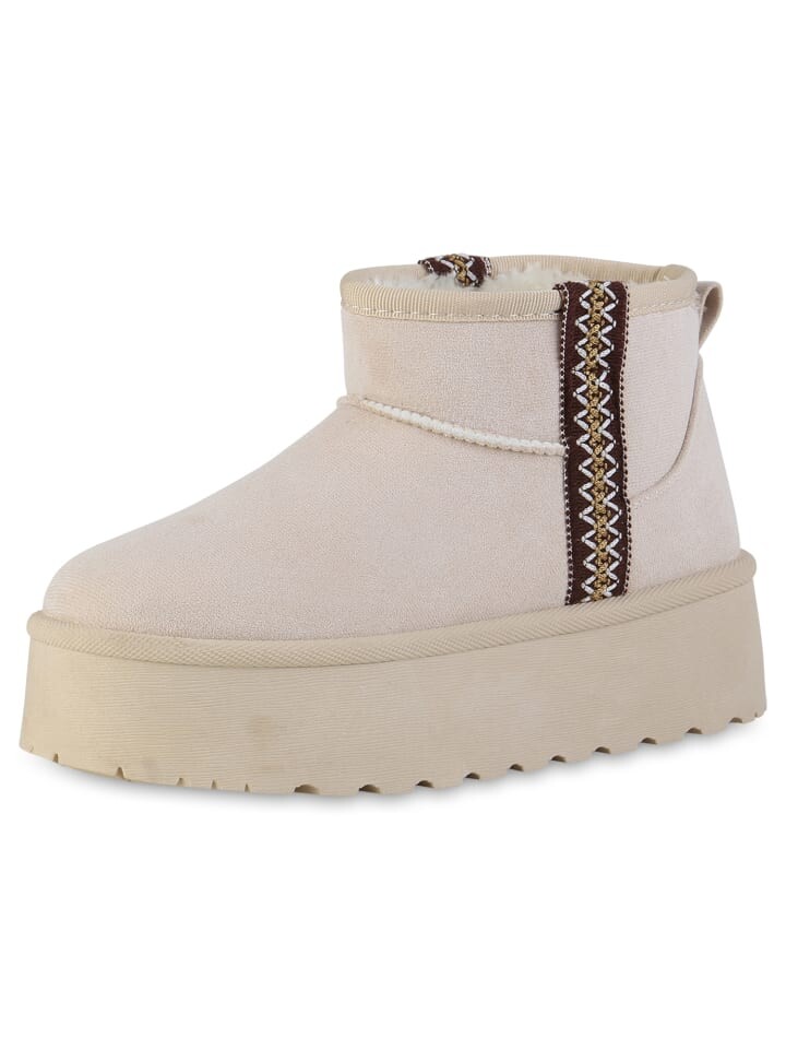 Ботильоны VAN HILL Winter Boots Aria, бежевый