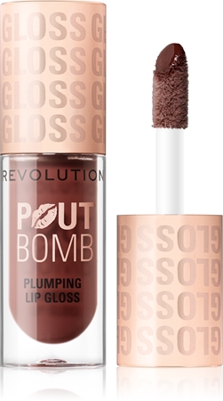

Блеск для губ с эффектом увеличения Makeup Revolution Pout Bomb, Espresso Cool Nude 4,6 ml