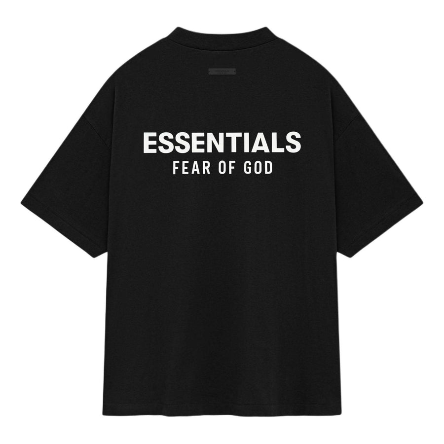 

Футболка Fear of God Essentials Jersey Crewneck Tee 'Black', черный