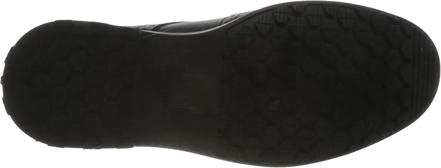 Ботинки Shoes Crews Executive Wing Tip II ST - водонепроницаемые, с защитными носками, из мягкой стали, на неустойчивой платформе, обтянуты кожей Shoes For Crews, черный — фото 4