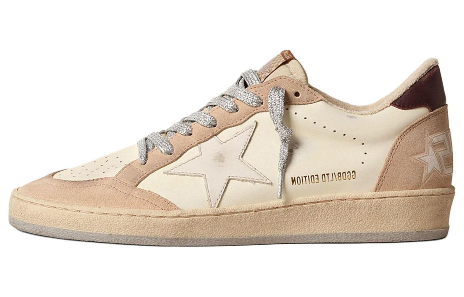 

Кроссовки Golden Goose Ball-Star Low-top, бежевый