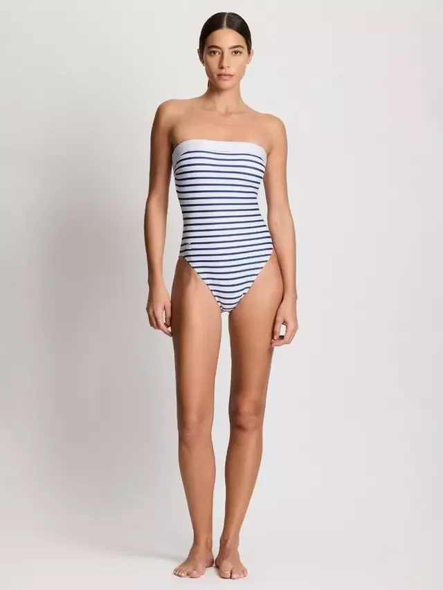Купальник-бандо Lauren Stripe, цвет морской берег Ralph Lauren
