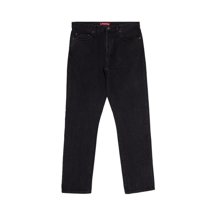 

Джинсы Supreme Stone Washed Slim Jean, черный