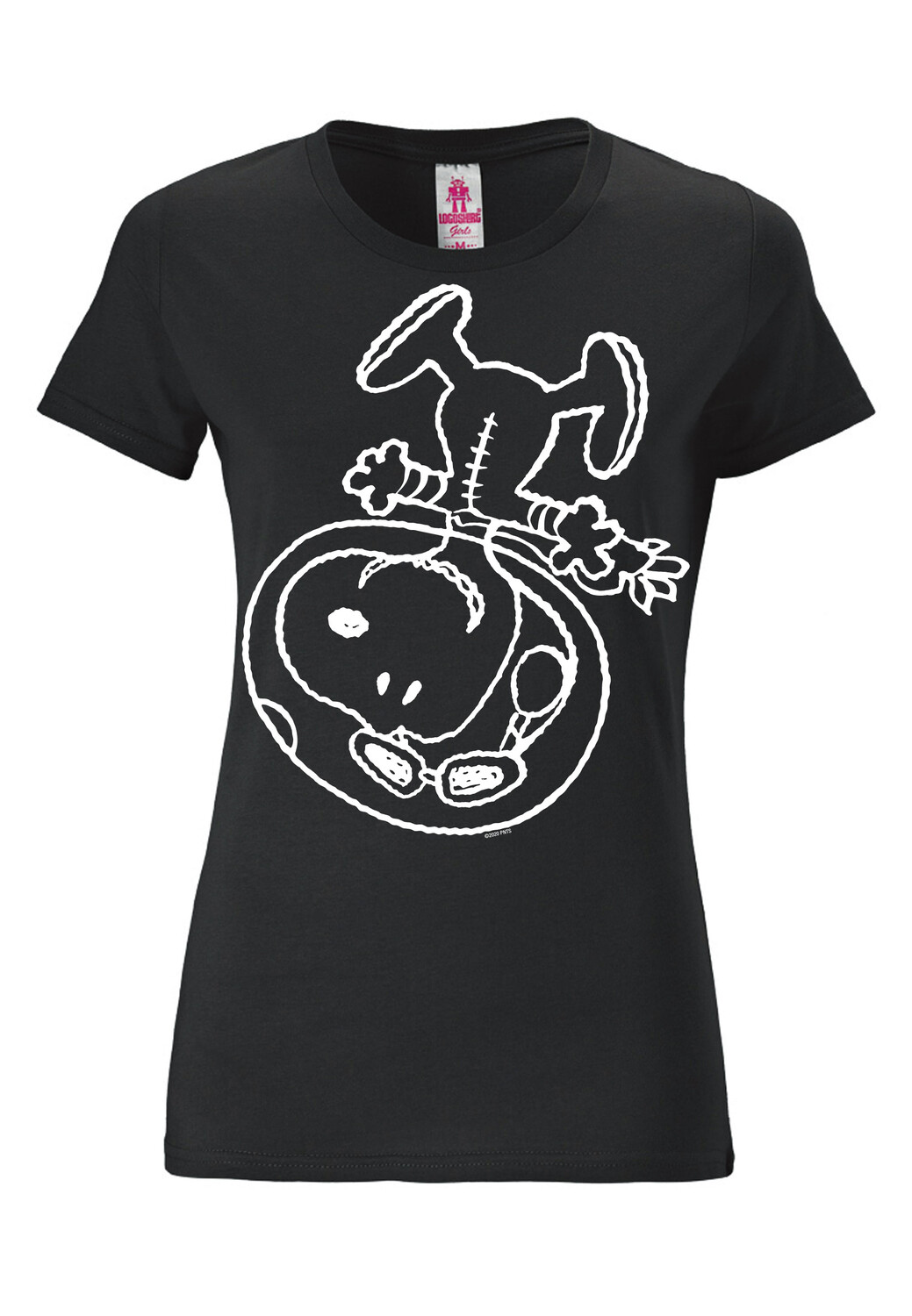 

Футболка Logoshirt Snoopy Astronaut, черный