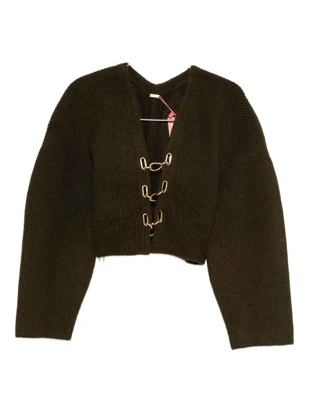 

Кардиган Mayalu с крючковым декором Cult Gaia, зеленый