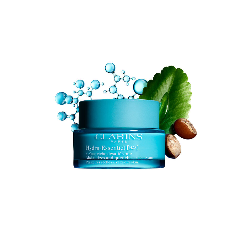 Крем для лица Clarins — Увлажняющий для ухода за лицом Hydra essentiel crema rica hidratante, 50 мл — фото 2