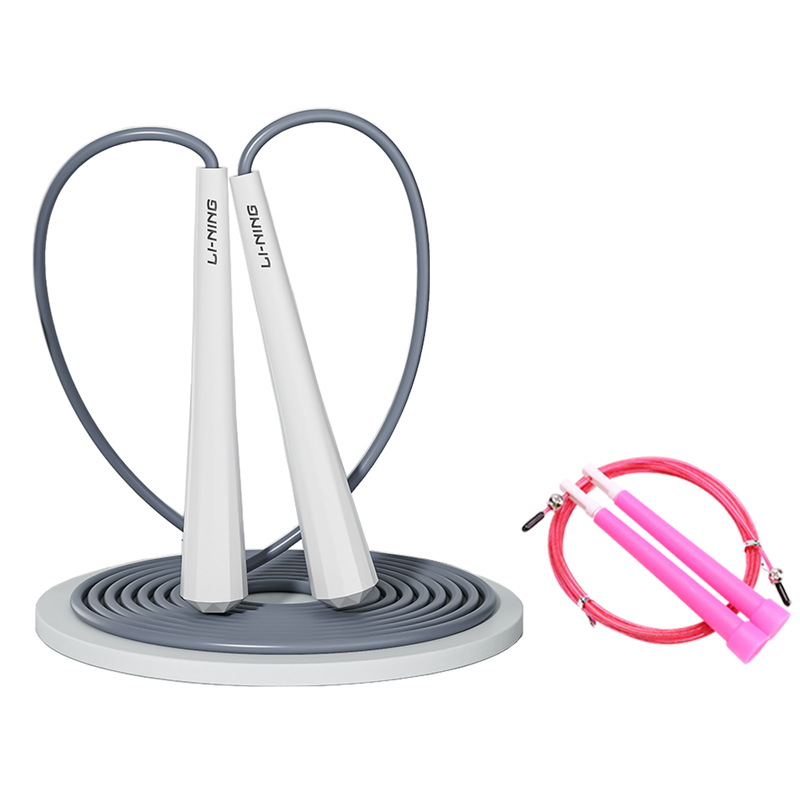 

Скакалка Casual Entertainment для подростков ABS контроллер ПВХ трос 2,8 м LINING, Lining Jump Rope Color+Steel Wire Jump Rope Pink