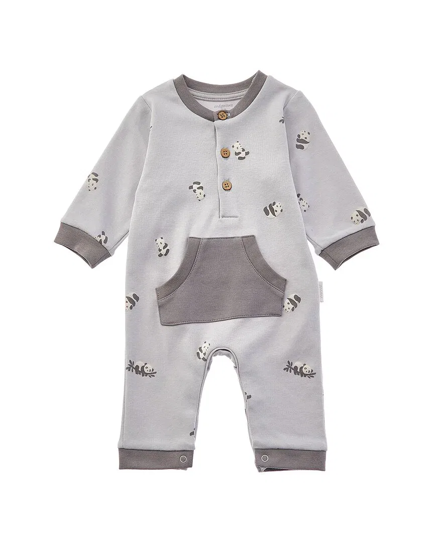 Комбинезон Andywawa Panda Pocket Romper Andy Wawa, серый