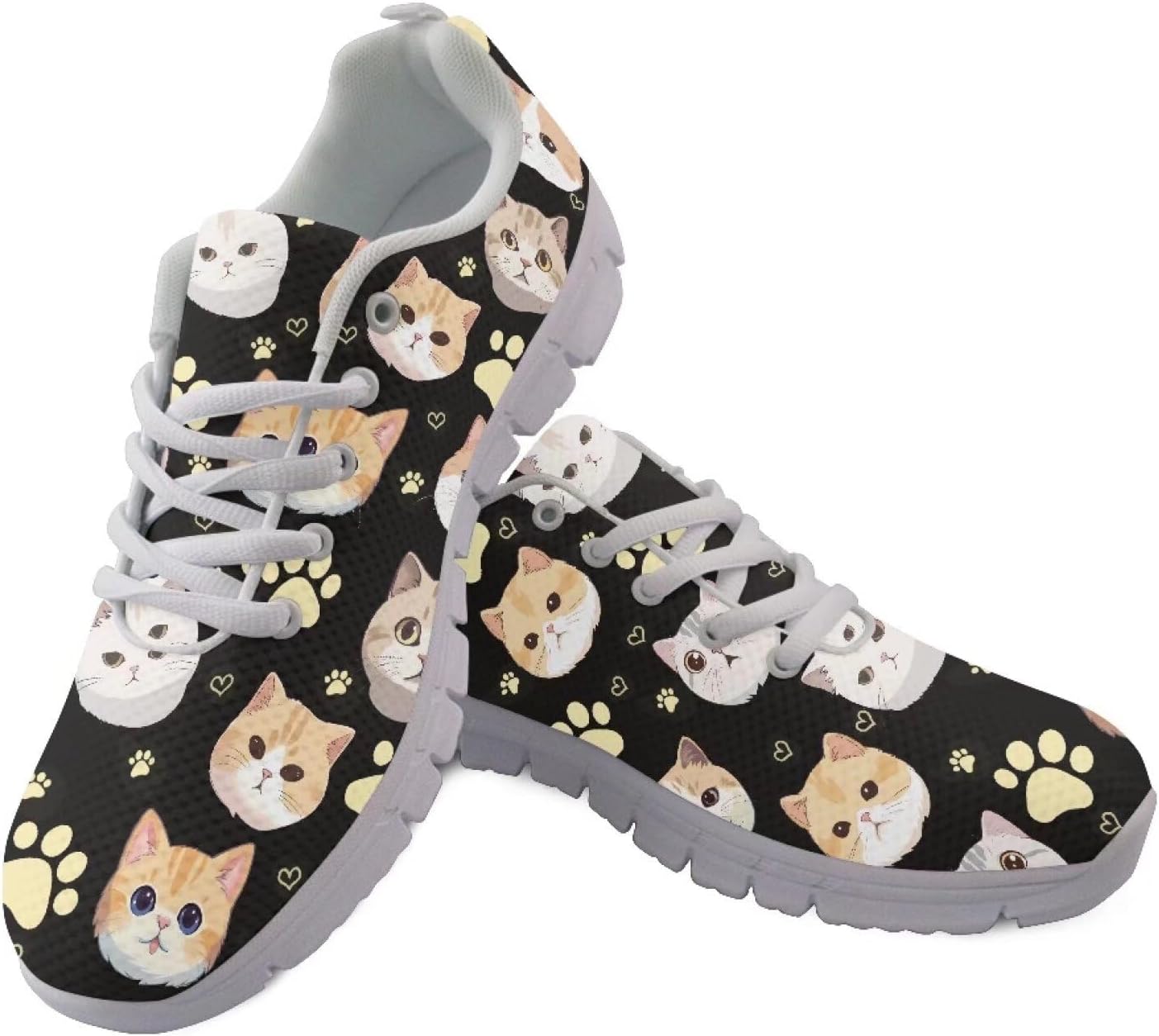 

Женские кроссовки на платформе Hawapod, легкие, дышащие, для ходьбы, модные, с противоскользящей подошвой, для бега, унисекс, черный