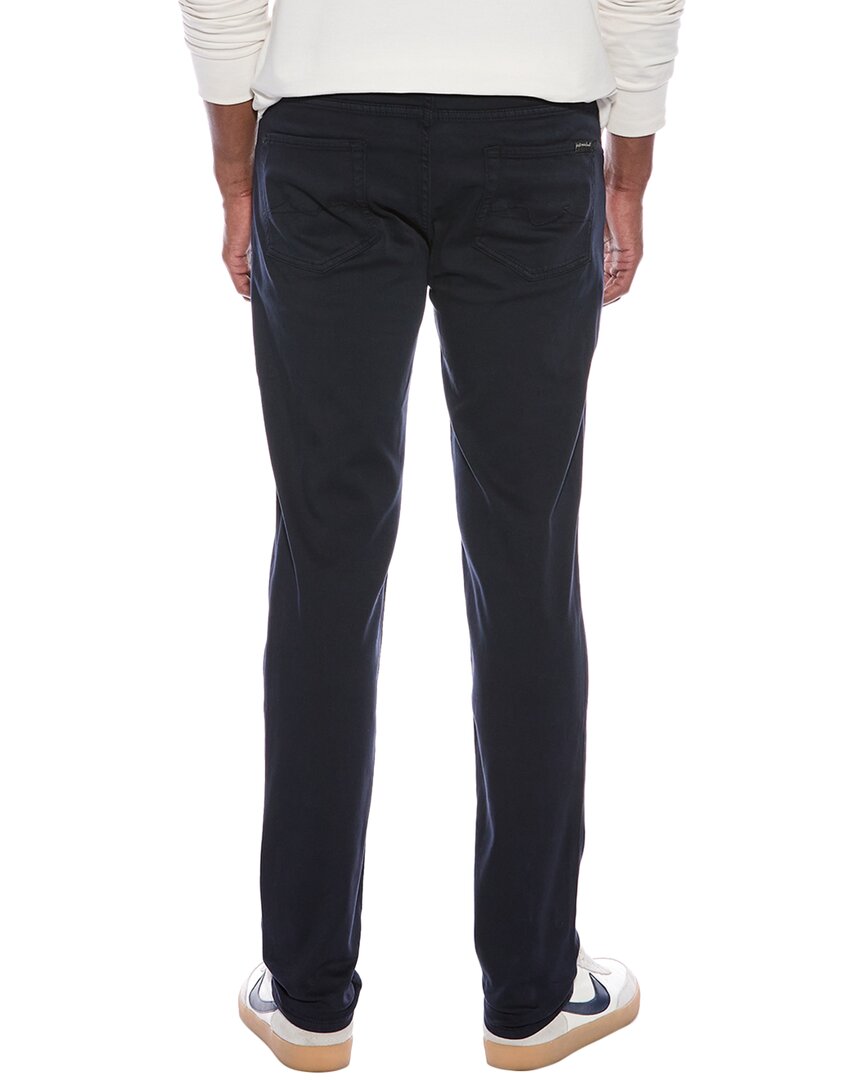 

7 For All Mankind Slimmy EMEA синие зауженные брюки