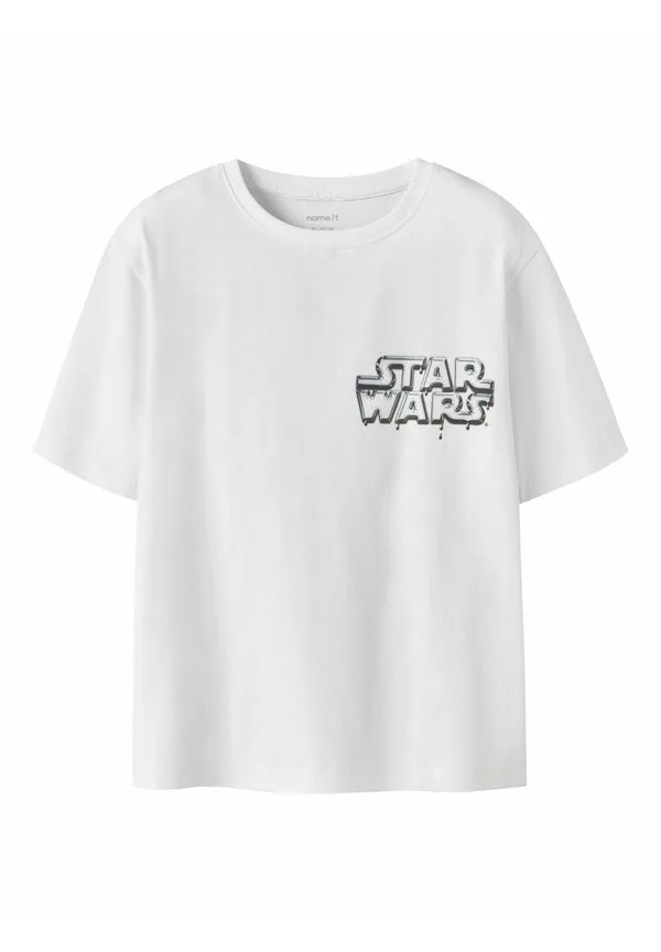Футболка с принтом «звездные войны» Name It, Bright White