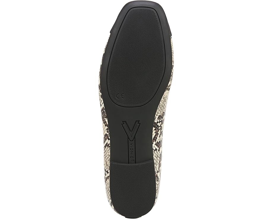 Туфли на плоской подошве VIONIC Klara Skimmers, цвет Ivory Multi Leather — фото 3