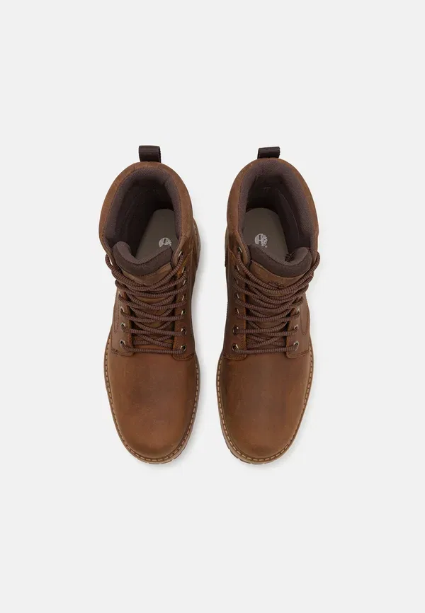 Ботинки на шнуровке Timberland, цвет ржавый — фото 4