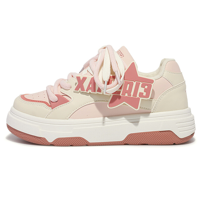 

Кроссовки Miss Zhang Skateboarding Shoes Women's Low-top, розовый