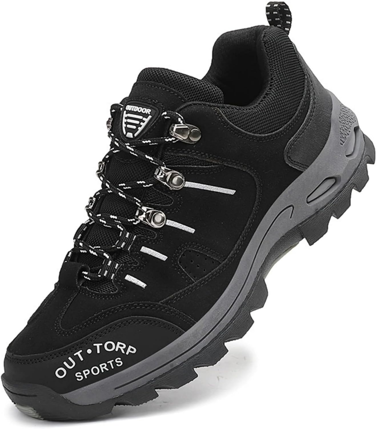 

Мужские походные ботинки нескользящие с широкой посадкой, толстая подошва, амортизирующие, для активного отдыха, скалолазания, прогулок и кемпинга, размер 6-12 Lglmqxtm, хаки