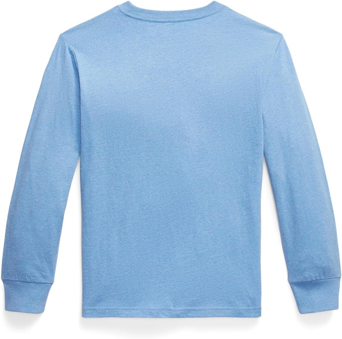 

Футболка Polo Ralph Lauren Kids Cotton Jersey Long Sleeve Tee, цвет Soft Royal Heather