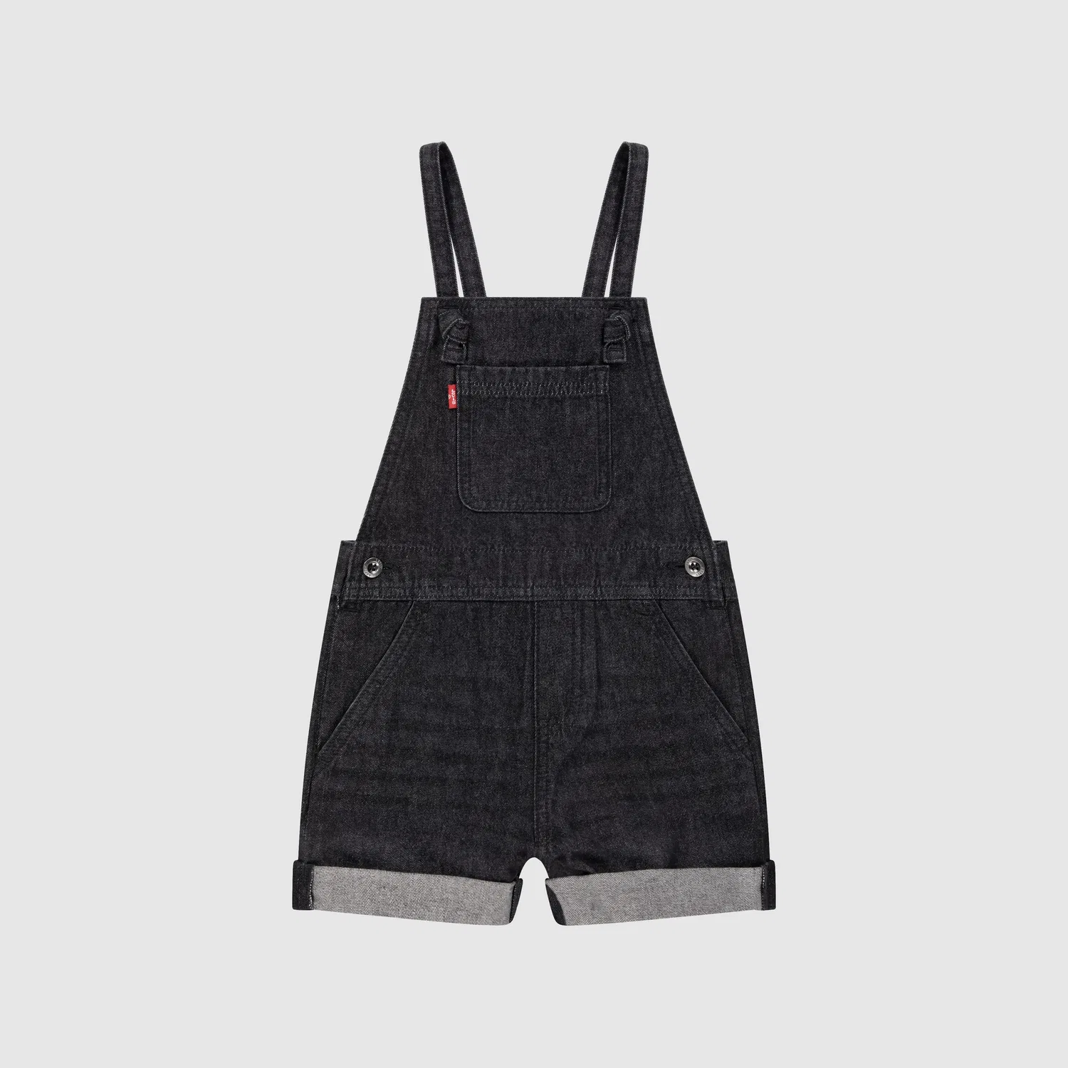 Комбинезон с завязками для девочек 4-6 лет Levi's, Dark Wash