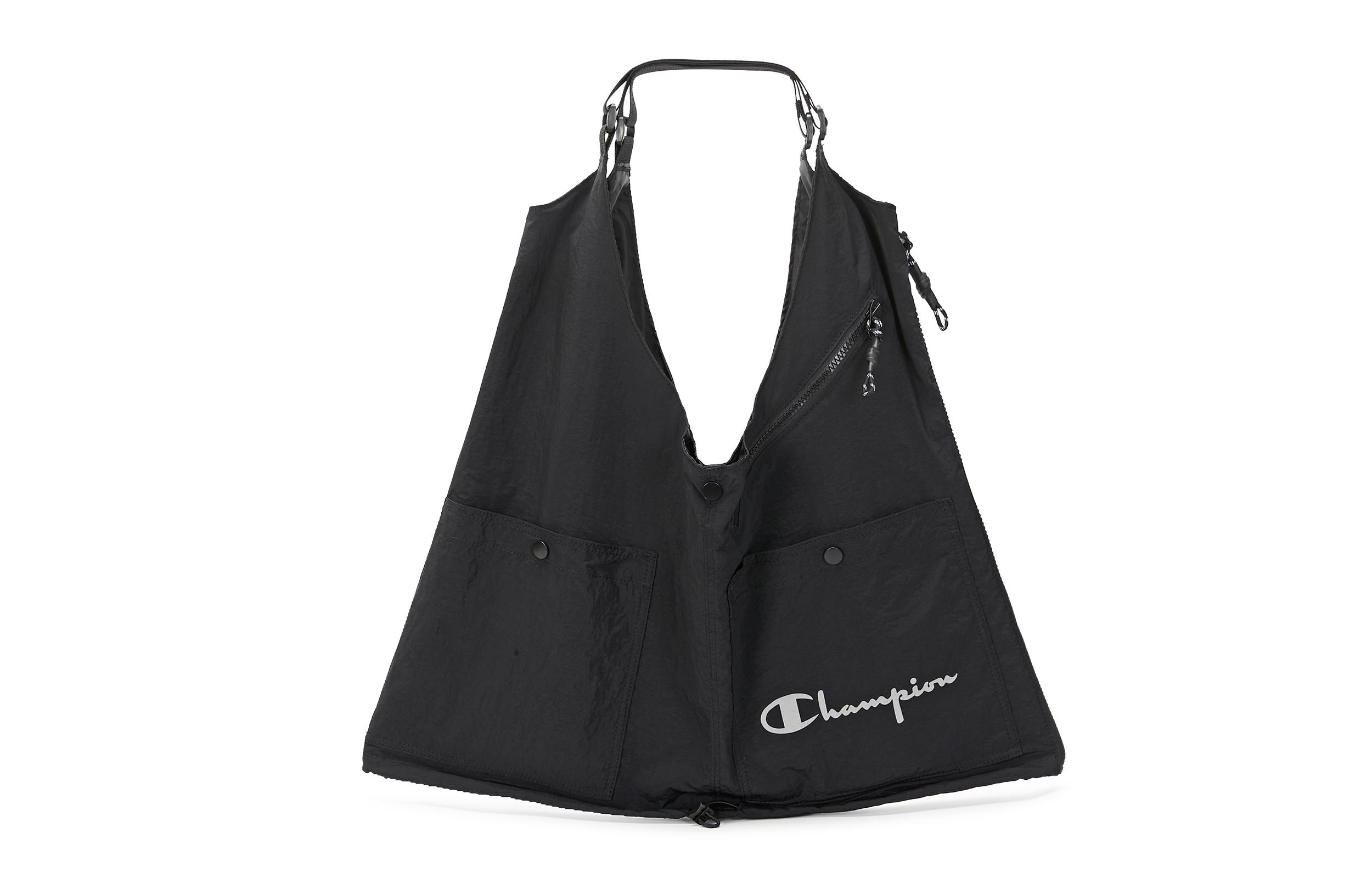 

Сумка через плечо из ткани унисекс черный Champion