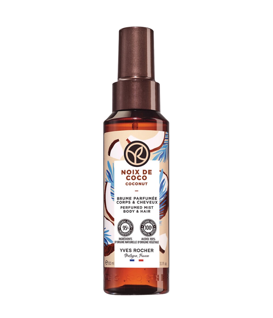 

Спрей для тела Yves Rocher Kokosnuss Parfümiertes Duftspray Körper & Haare, 100 ml