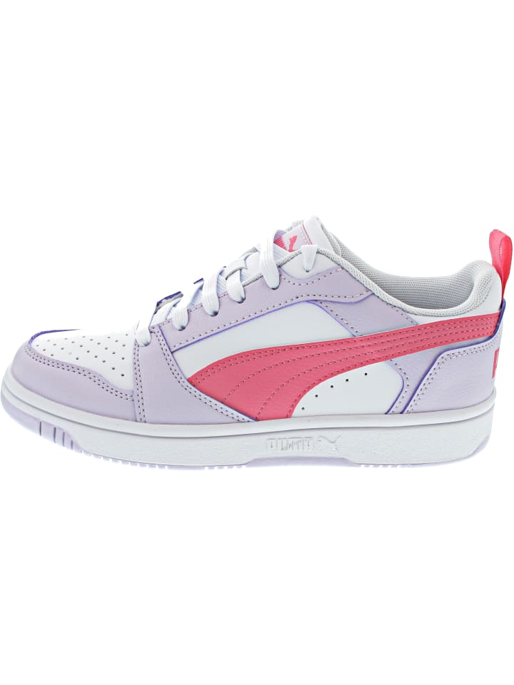 

Puma Кроссовки Rebound V6 Lo Jr розового цвета