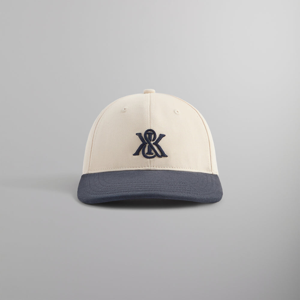 

Бейсболка Kith Two Tone Suede Brim Aaron Cap, черный