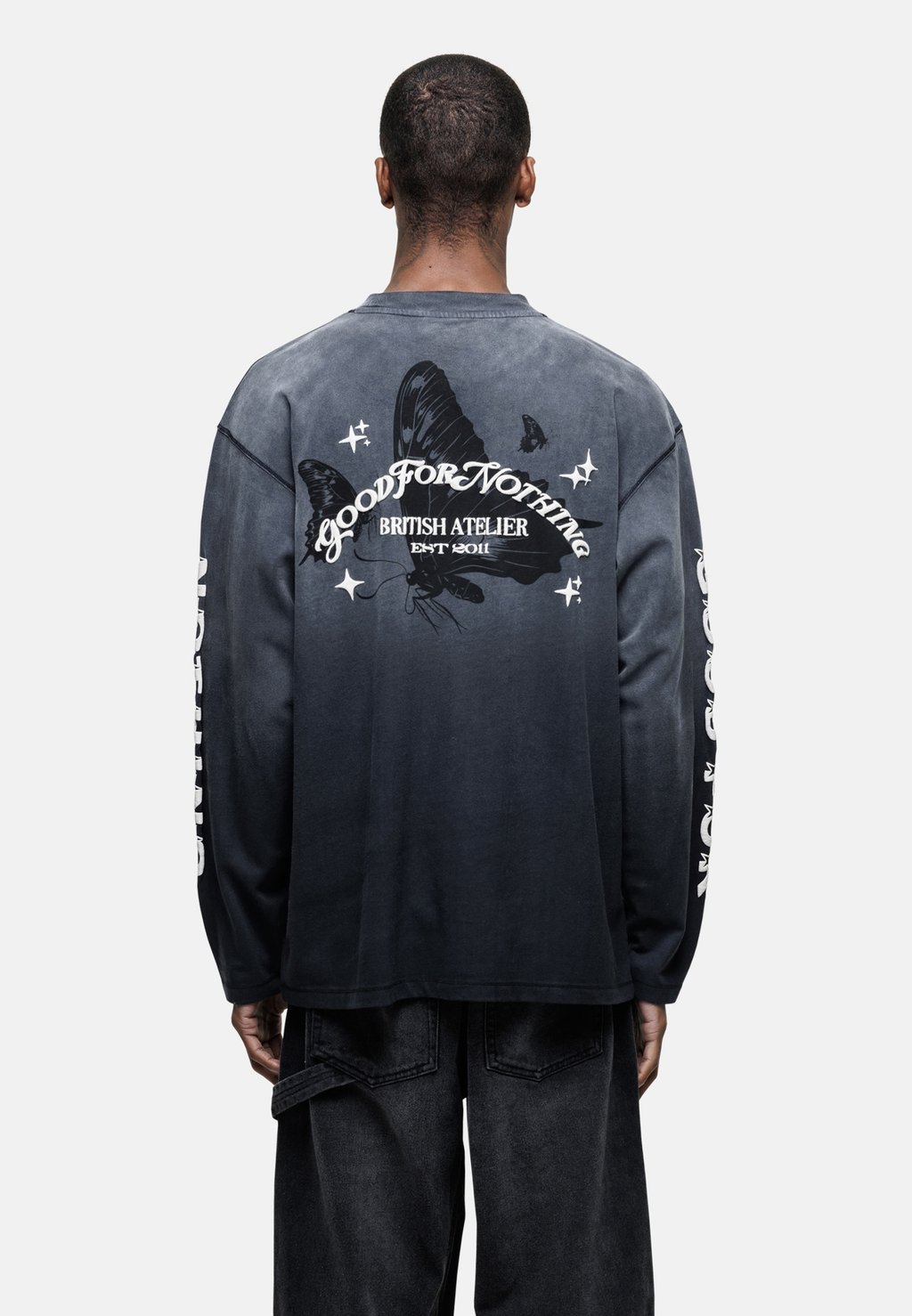 

Лонгслив LIBERTY FADED TEE Good For Nothing, черный