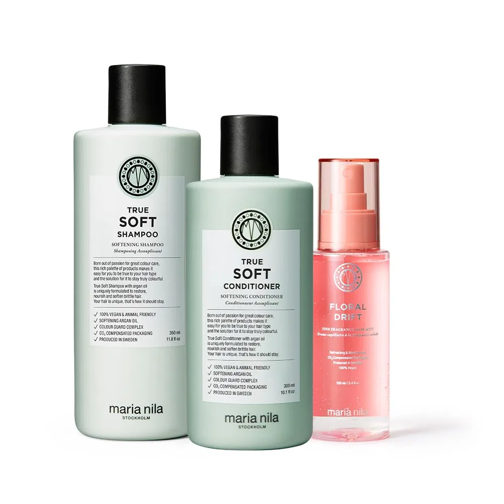 Подарочный набор Maria Nila Holiday Box True Soft для сухих и поврежденных волос Maria Nila