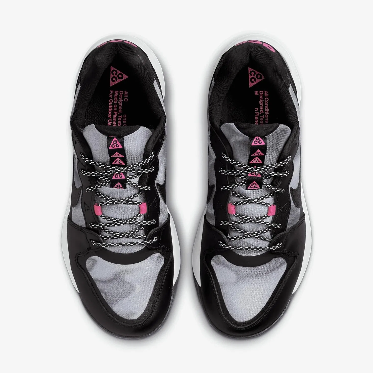 Мужские кроссовки Acg Lowcate Nike, Black Hyper Pink — фото 4