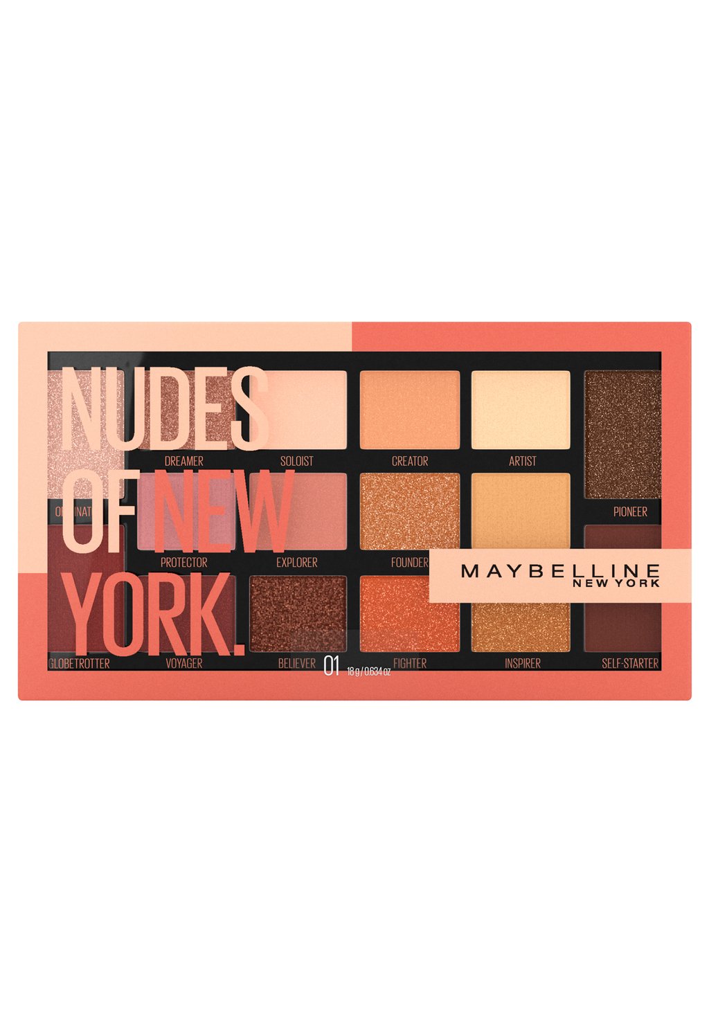 

Палитра теней для век NUDES OF NEW YORK EYESHADOW PALETTE Maybelline New York