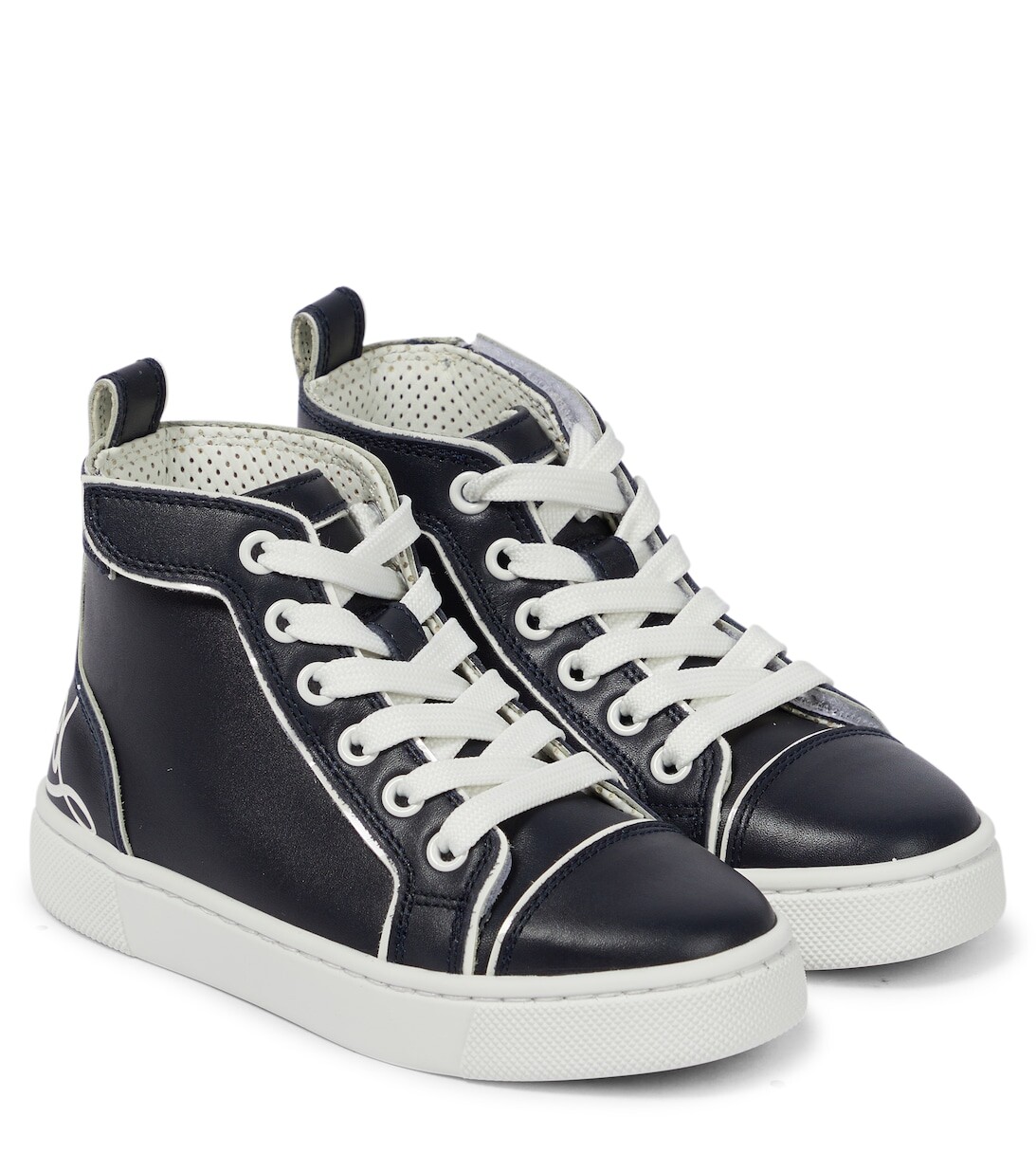 

Высокие кеды Funnytopi Christian Louboutin, синий