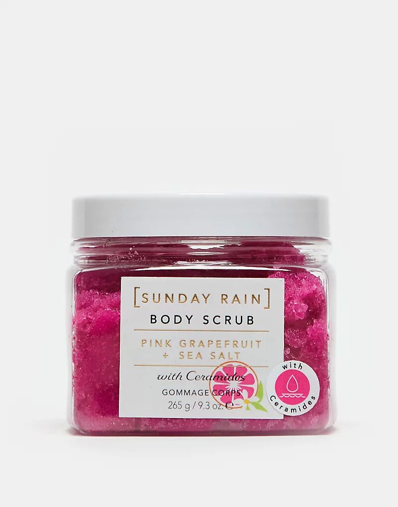 

Скраб для тела Sunday Rain с розовым грейпфрутом и морской солью 265 г