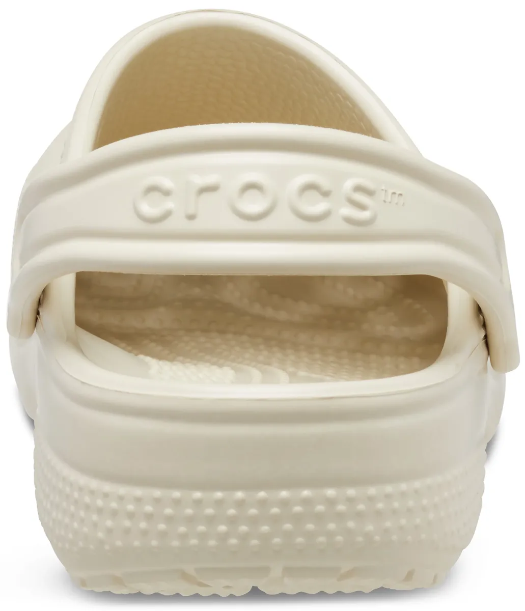 Сабо Crocs "Classic K", летняя обувь, тапочки, купальная обувь с поворотным ремешком на пятке, бежевый — фото 2