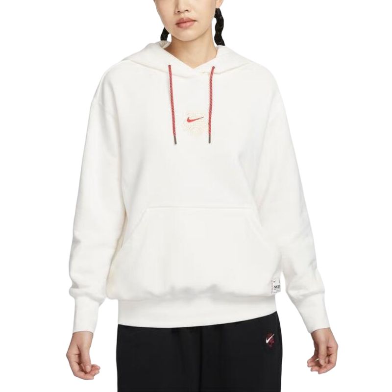 Nike Спортивный свитшот NSW OS PO HD женский white — фото 3