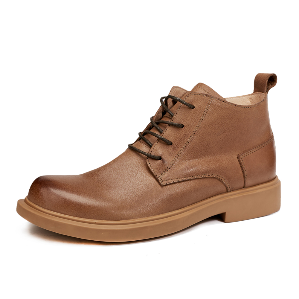 

Мужские ботинки Cahhrrn X Martin Boot Men Beige Voguhomme