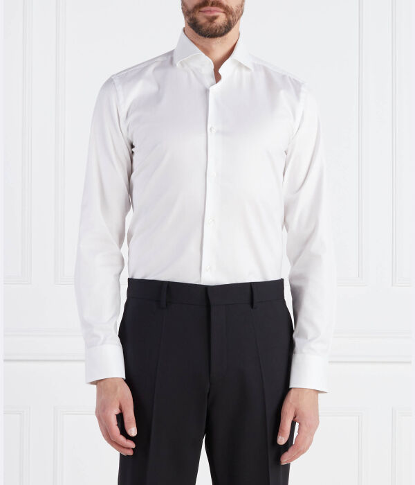 

Рубашка h-моток распростертая c1 Slim fit Boss, белый