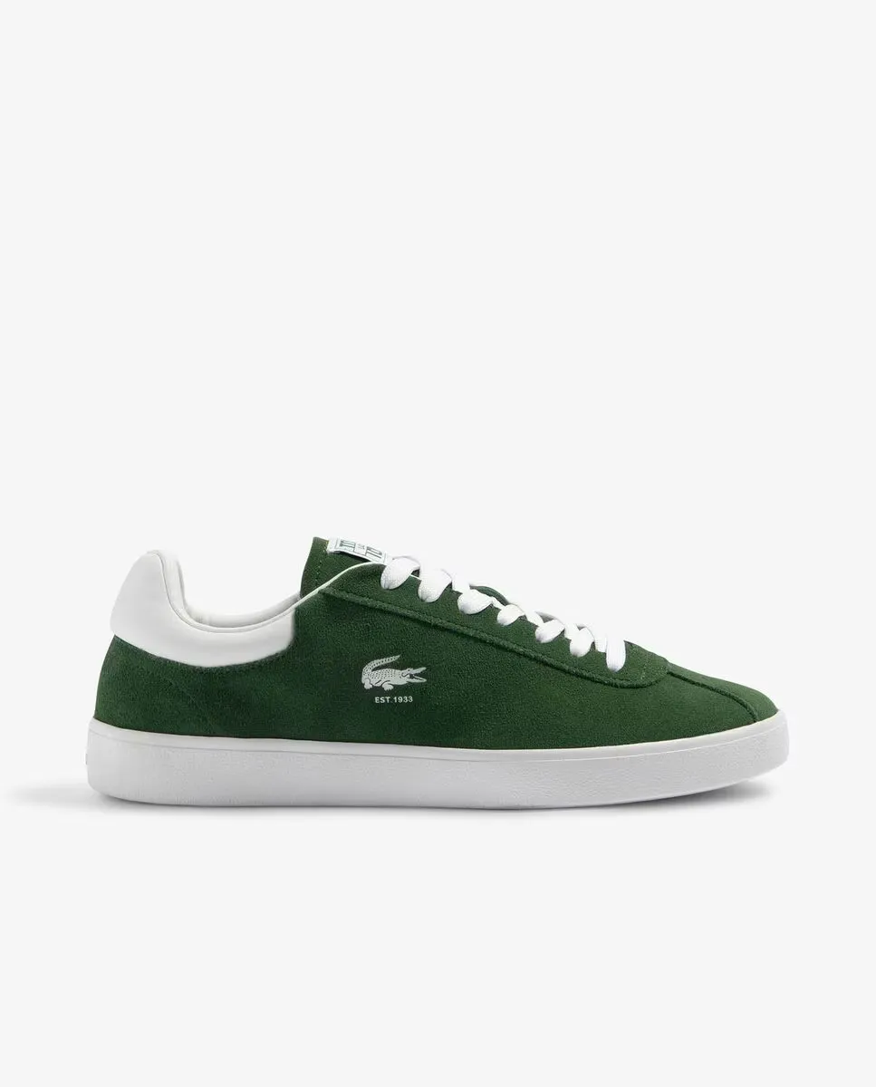 

Мужские замшевые кроссовки Baseshot Lacoste, зеленый