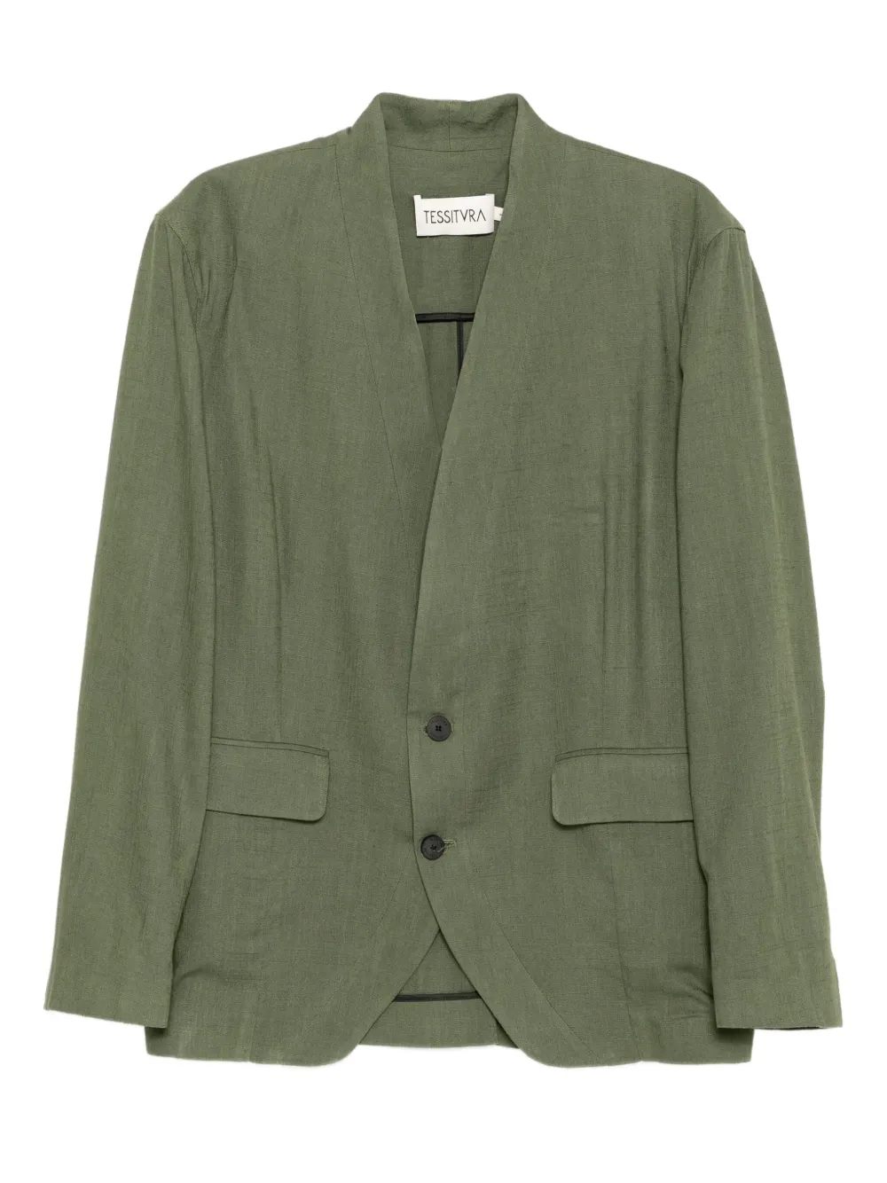 

Однобортный пиджак Tessitura Body Couture, зеленый