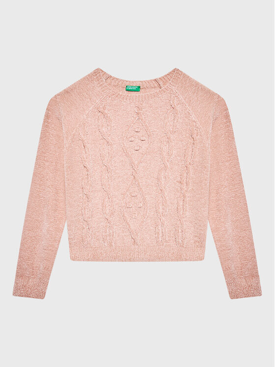 

Свитер обычного кроя United Colors Of Benetton, розовый