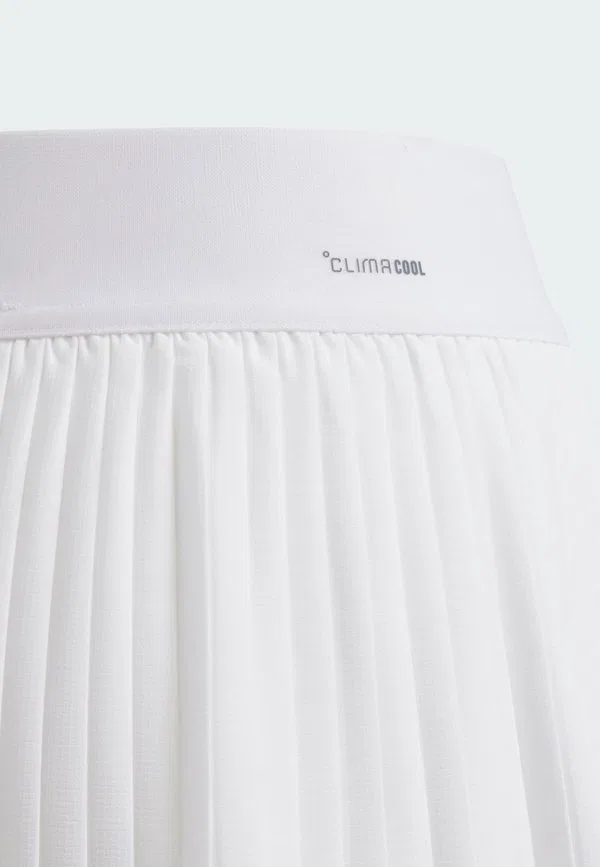 Клубная плиссированная юбка Adidas Performance, White — фото 4