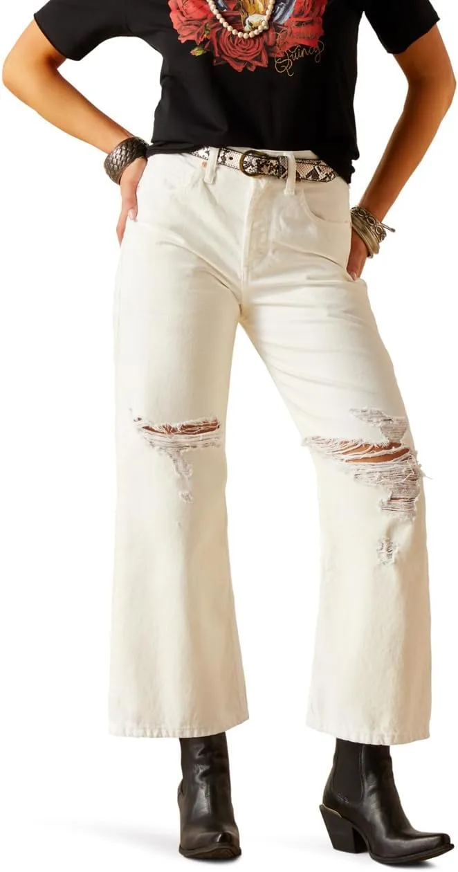 

Женские джинсы Ariat WMS ULT Hr Tomboy Wide CRP Pink