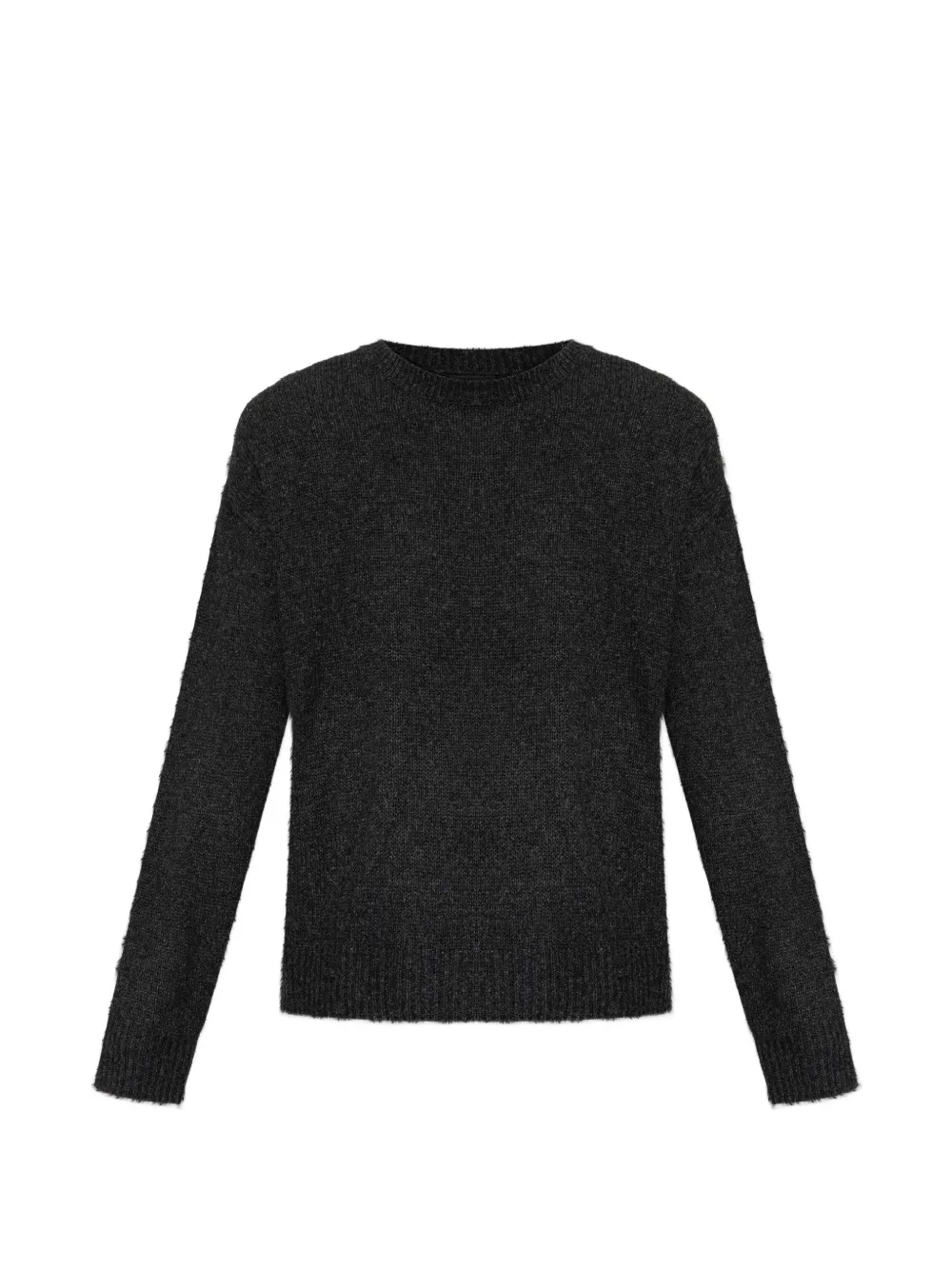 

Вязаный свитер с круглым вырезом A.P.C., серый