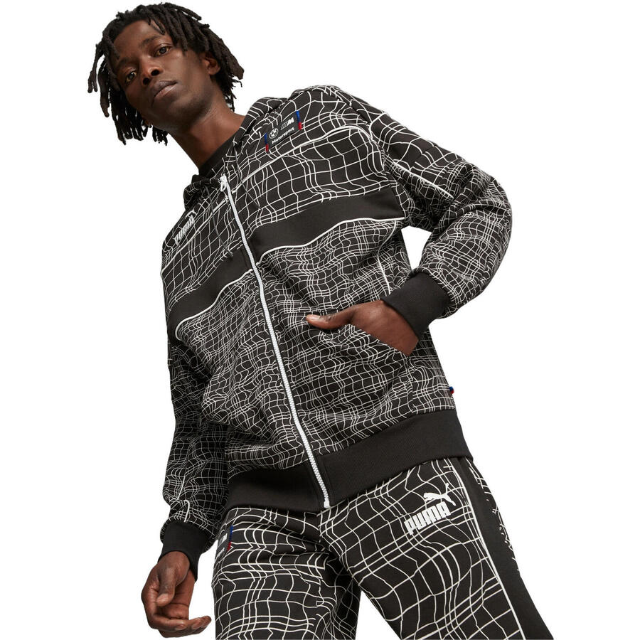 

Толстовка с капюшоном Puma BMW MMS Camo SDS, черная, мужская