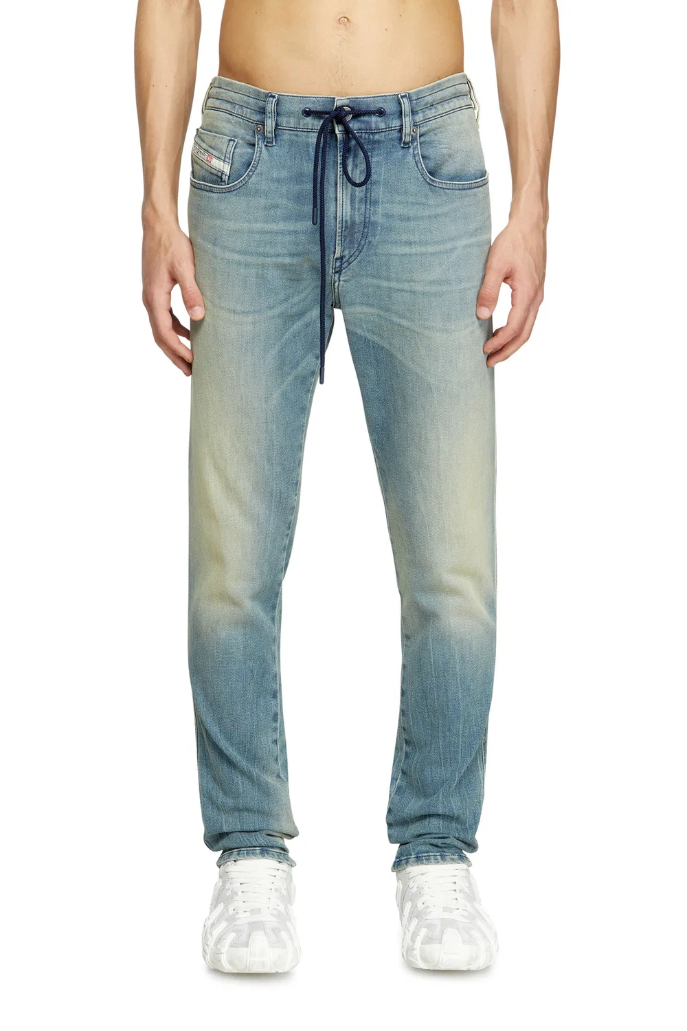 Мужские джинсовые джинсы Jog 2062 D-STRUKT-B JOGG Diesel, Light Indigo Blue