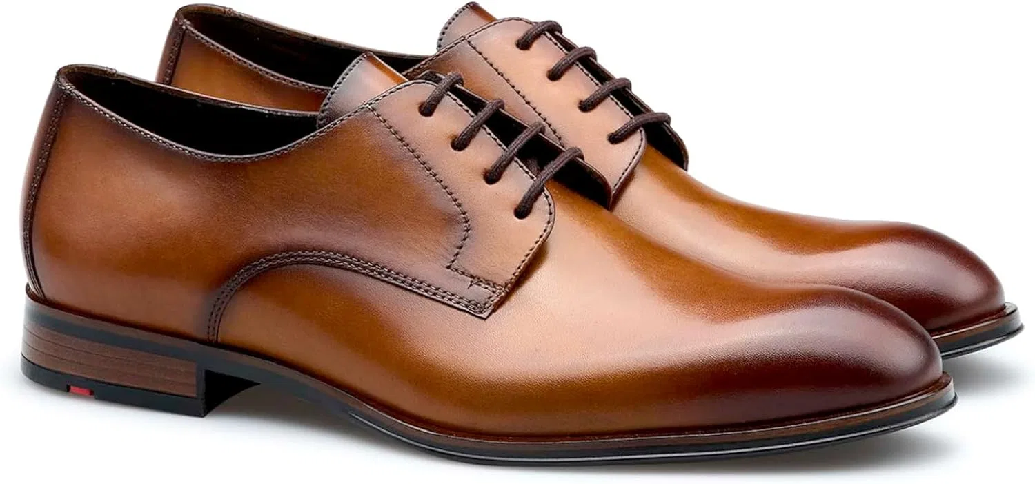 Кроссовки LLOYD Herren - Schnürschuhe CORE Plus 110 in braun Glattleder, Brown — фото 2
