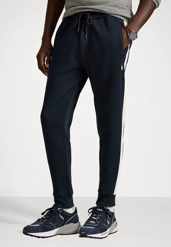 Спортивные брюки-джоггеры из двойной вязки Polo Ralph Lauren, Aviator Navy