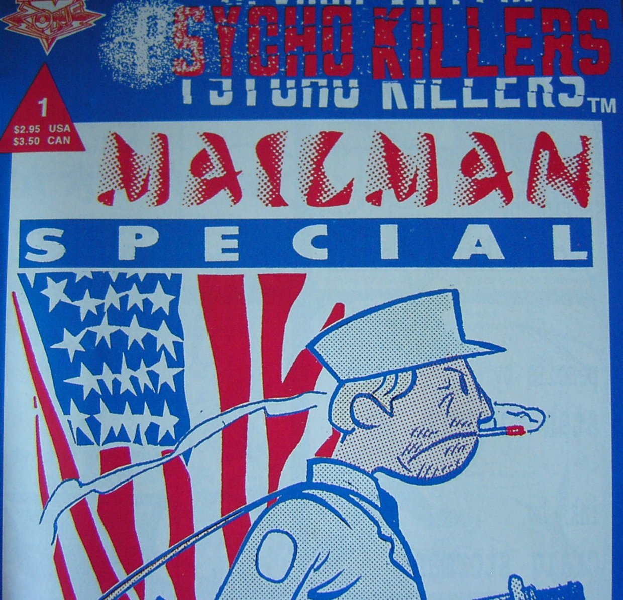 

Psycho Killers Mailman Special (Vol 1; No. 1) (Comic Zone Publications)