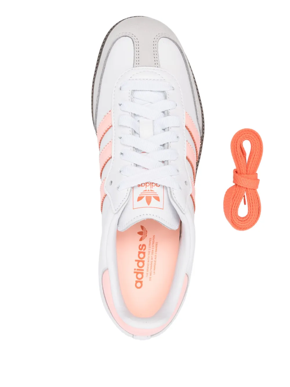 Кроссовки Samba OG Adidas, белый — фото 4