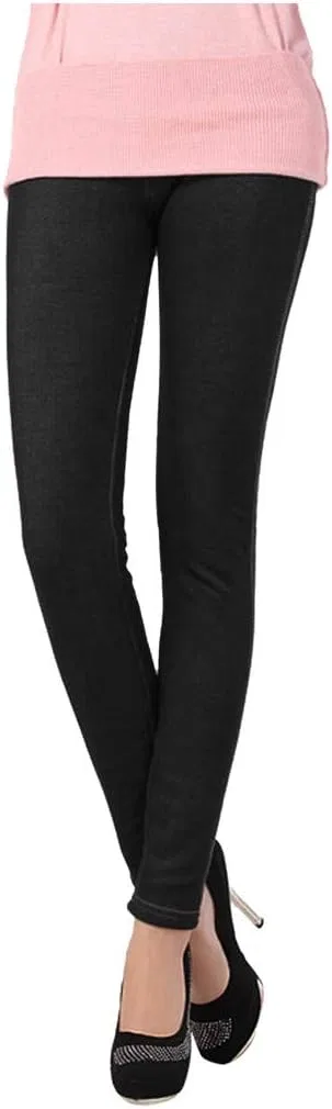 Леггинсы флисовые Women's Winter, Black — фото 3