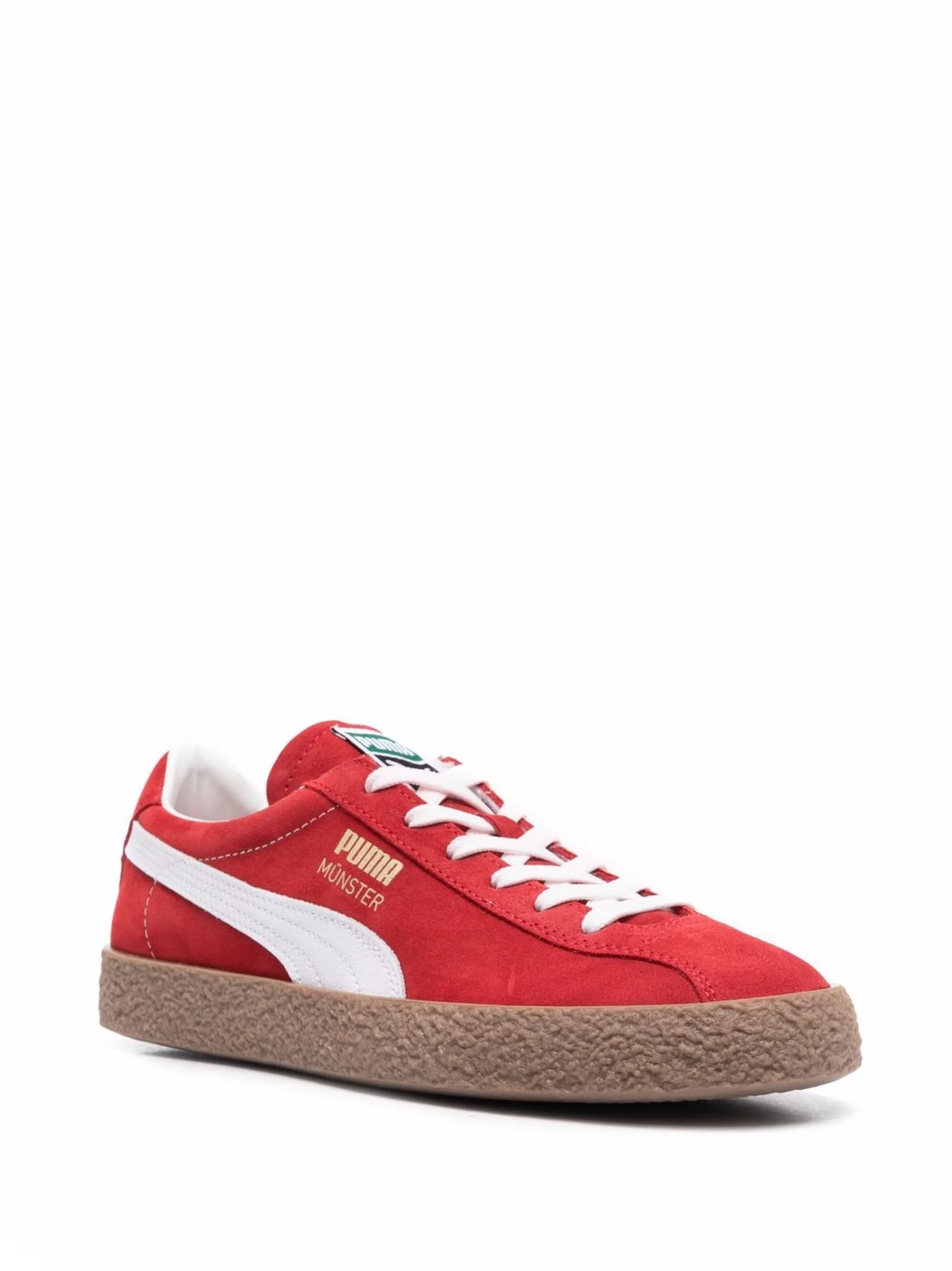 Кроссовки Muster Originals Puma, красный — фото 2
